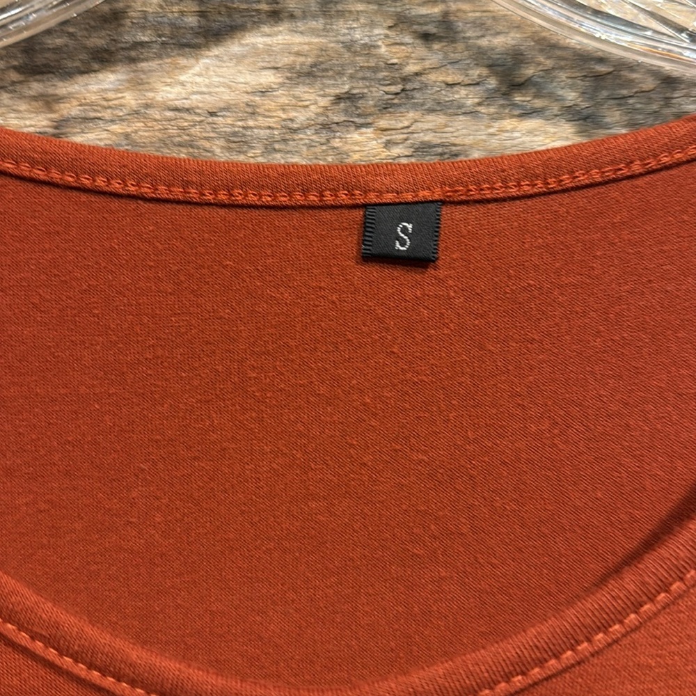 💰BOGO FREE Rust Color Pull On Dress - Picture 5 of 6